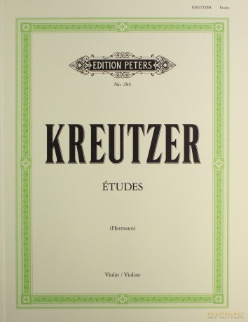 42 Studies Or Caprices For Solo Violin - R. Kreutzer [KSIĄŻKA]