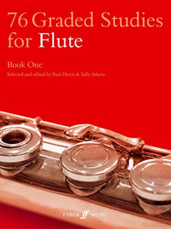 76 Graded Studies for the Flute Book One - Paul Harris;Sally Adams [KSIĄŻKA]
