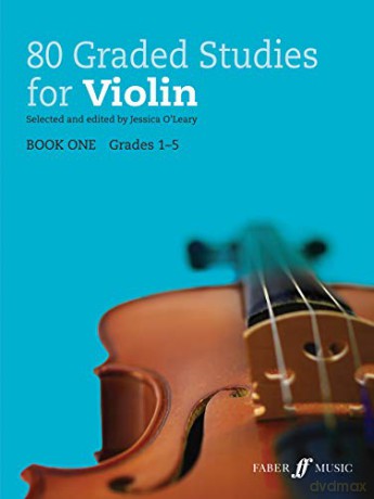 80 Graded Studies for Violin Book 1 Grades 1-5 - Jessica O'Leary [KSIĄŻKA]