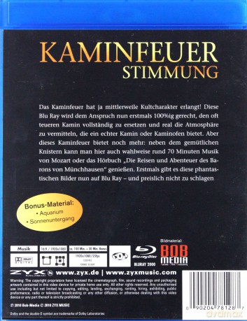 Kaminfeuer-Stimmung [Blu-Ray]