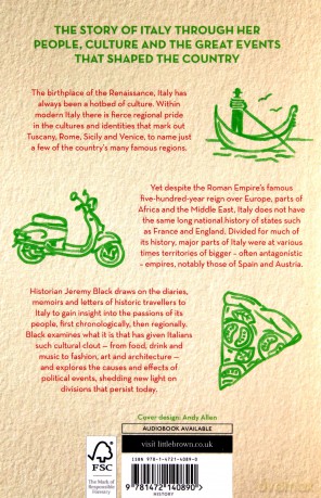 A Brief History of Italy: Indispensable for Travellers - Jeremy Black [KSIĄŻKA]