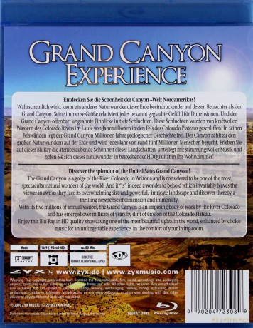 Grand Canyon Experience [Blu-Ray]