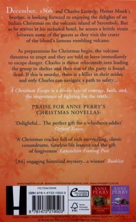 A Christmas Escape Christmas Novella 13: A festive murder mystery set on a lonely Italian island - Anne Perry [KSIĄŻKA]