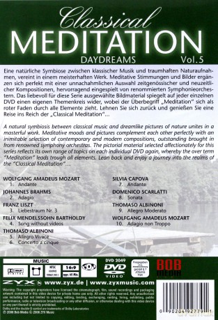 Classical Meditation 5: Daydreams [DVD]