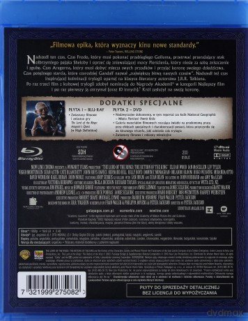 Władca Pierścieni Powrót Króla [Blu-Ray]+[DVD]