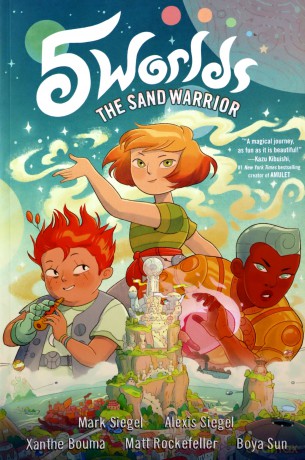 5 Worlds Book 1: The Sand Warrior - Mark Siegel [KSIĄŻKA]