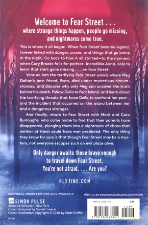 Fear Street The Beginning: The New Girl; The Surprise Party; The Overnight; Missing - R L Stine [KSIĄŻKA]