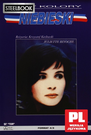 Trzy kolory: Niebieski (steelbook) [DVD]
