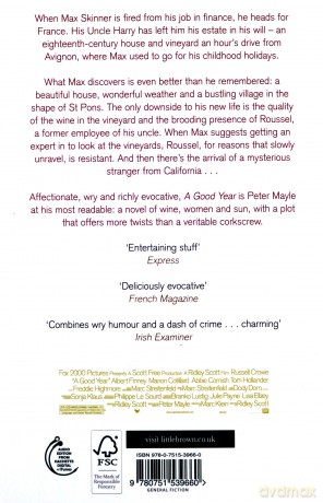 A Good Year: A feel-good read to warm your heart - Peter Mayle [KSIĄŻKA]