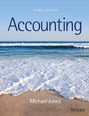 Accounting, 3rd Edition - Michael J. Jones [KSIĄŻKA]