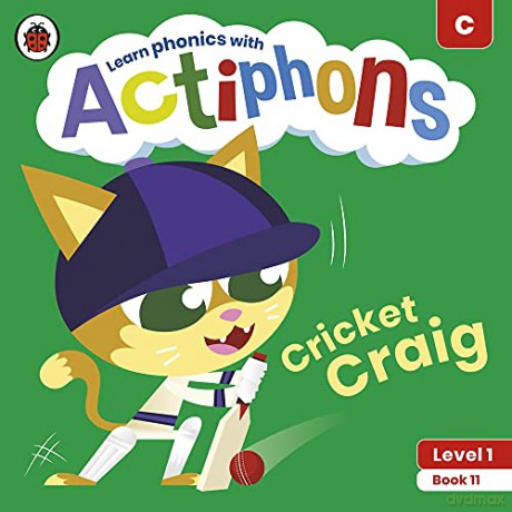 Actiphons Level 1 Book 11 Cricket Craig: Learn phonics and get active with Actiphons! - Ladybird [KSIĄŻKA]