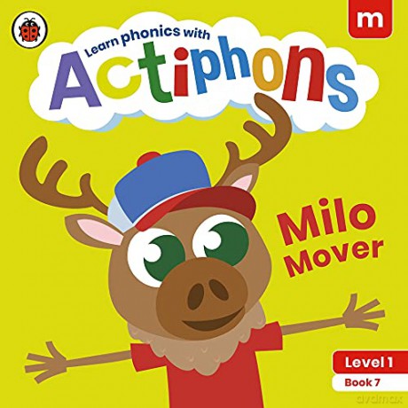 Actiphons Level 1 Book 7 Milo Mover: Learn phonics and get active with Actiphons! - Ladybird [KSIĄŻKA]