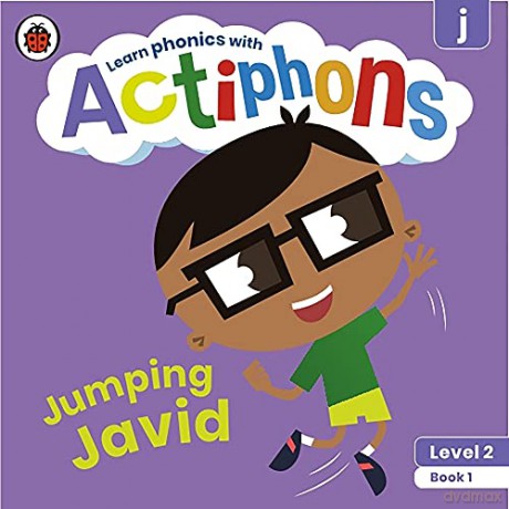 Actiphons Level 2 Book 1 Jumping Javid: Learn phonics and get active with Actiphons! - Ladybird [KSIĄŻKA]