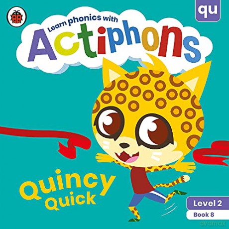Actiphons Level 2 Book 8 Quincy Quick: Learn phonics and get active with Actiphons! - Ladybird [KSIĄŻKA]