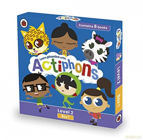 Actiphons Level 2 Box 1: Books 1-8 - Ladybird [KSIĄŻKA]