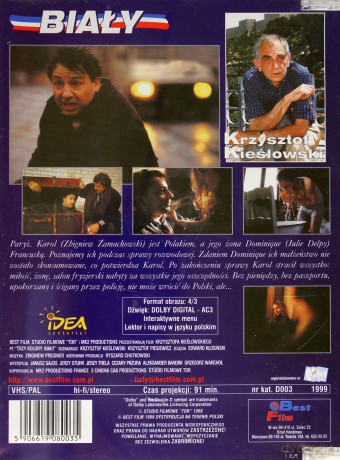 Trzy kolory: Biały [DVD]