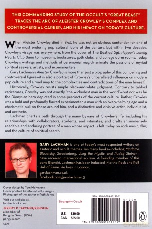Aleister Crowley: Magick, Rock and Roll, and the Wickedest Man in the World - Gary Lachman [KSIĄŻKA]