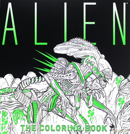 Alien: The Coloring Book Colouring Books [KSIĄŻKA]