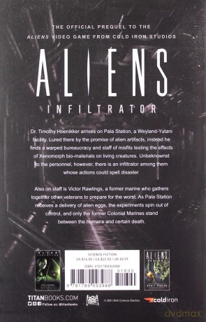 Aliens: Infiltrator - Weston Ochse [KSIĄŻKA]