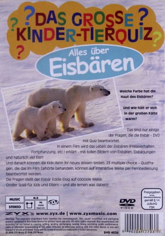 Das Grosse Kinder-Tierquiz - E (NTSC) [DVD]