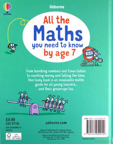 All the Maths You Need to Know by Age 7 All You Need to Know by Age 7 - Katie Daynes [KSIĄŻKA]
