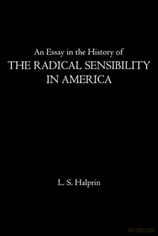 An Essay in the History of the Radical Sensibility in America: Hawthorne, Melville, and Whitman - L.S. Halprin [KSIĄŻKA]
