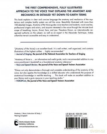Anatomy Of The Voice: An Illustrated Guide for Singers, Vocal Coaches, and Speech Therapists - Theodore Dimon [KSIĄŻKA]