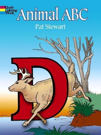 Animal ABC Dover Coloring Books - Pat Stewart [KSIĄŻKA]