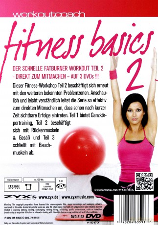 Workout Coach: Fitness Basics 2 [3DVD]