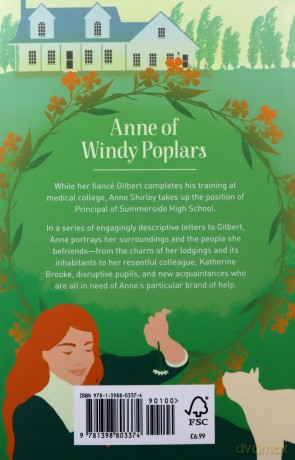 Anne of Windy Poplars Arcturus Essential Anne of Green Gables - L. M. Montgomery [KSIĄŻKA]
