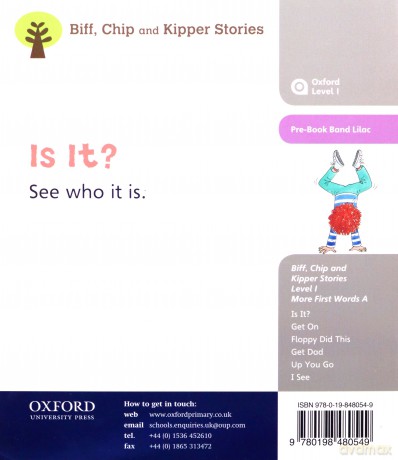 Oxford Reading Tree: Level 1: More First Words: Who Is It (Oxford Reading Tree, Biff, Chip And Kipper Stories New Edition 2011) - Roderick Hunt [KSIĄŻKA]
