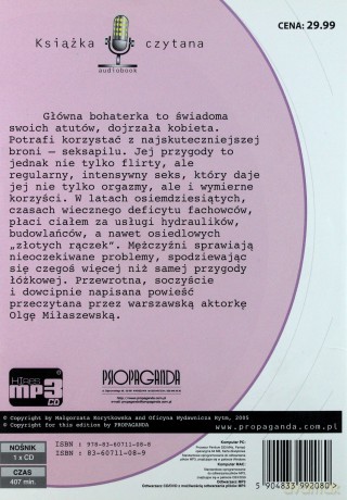 Pamiętnik niemłodej i niestatecznej panny z odzysku - Małgorzata Korytkowska [AUDIOBOOK] [CD]