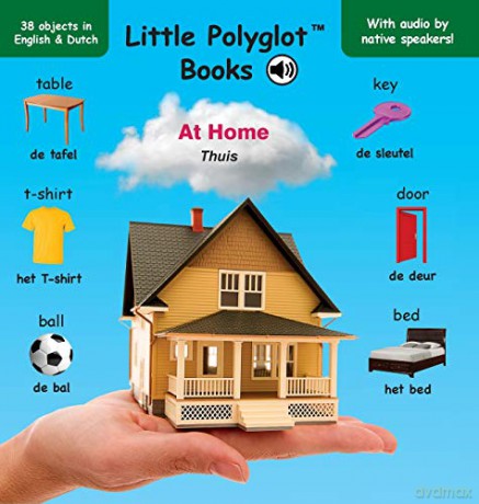 At Home/Thuis: Bilingual Dutch and English Vocabulary Picture Book with Audio by Native Speakers! - Victor Dias de Oliveira Santos [KSIĄŻKA]