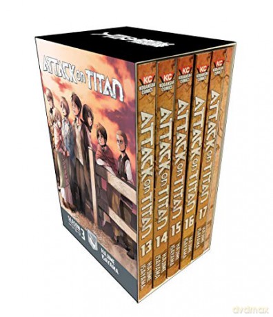 Attack on Titan Season 3 Part 1 Manga Box Set - Hajime Isayama [KSIĄŻKA]