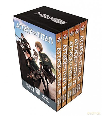 Attack on Titan Season 3 Part 2 Manga Box Set - Hajime Isayama [KSIĄŻKA]