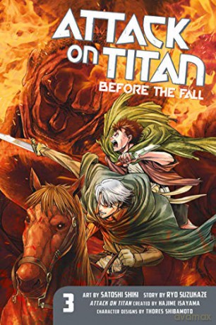 Attack on Titan: Before the Fall 3 - Ryo Suzukaze [KSIĄŻKA]