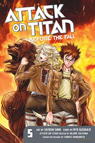 Attack on Titan: Before the Fall 5 - Ryo Suzukaze [KSIĄŻKA]