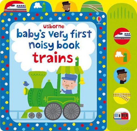Baby's Very First Noisy Book Train Baby's Very First Books: 1 - Fiona Watt [KSIĄŻKA]