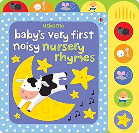 Baby's Very First Noisy Nursery Rhymes Baby's Very First Sound Books: 1 Baby's Very First Books - Fiona Watt [KSIĄŻKA]