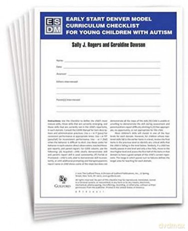 Early Start Denver Model Curriculum Checklist For Young Children With Autism - Sally J. Rogers [KSIĄŻKA]