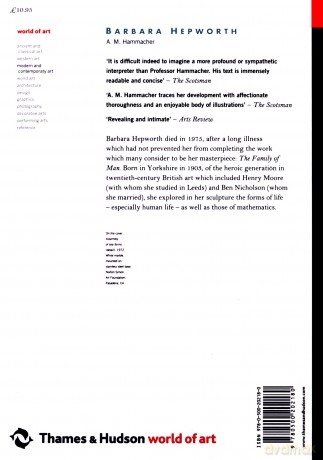 Barbara Hepworth World of Art - A. M. Hammacher [KSIĄŻKA]