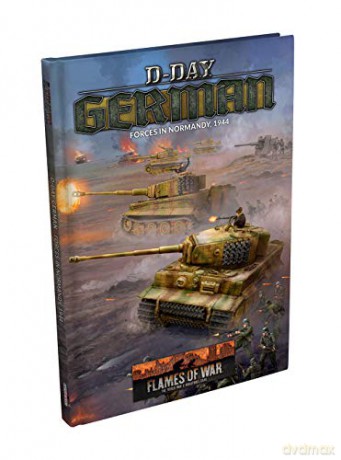 Battlefront Flames of War: Late War: German: D-Day Book [KSIĄŻKA]