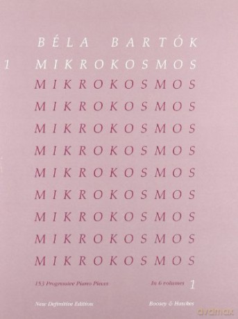 Bela Bartok: Mikrokosmos, Nos. 1-36: 153 Progressive Piano Pieces - Baela Bartaok [KSIĄŻKA]