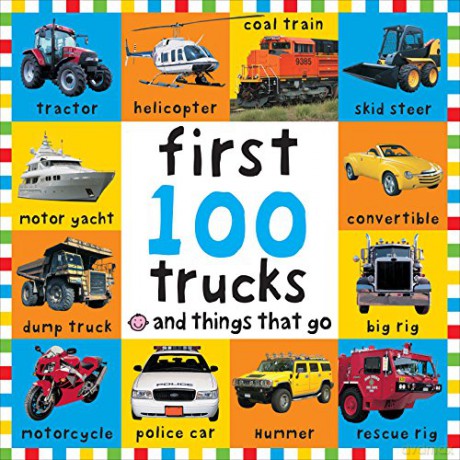 Big Board First 100 Trucks and Things That Go - Roger Priddy [KSIĄŻKA]