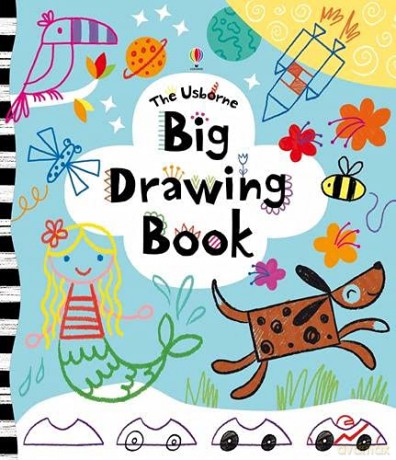 Big Drawing Book Usborne Drawing, Doodling and Colouring - Fiona Watt [KSIĄŻKA]