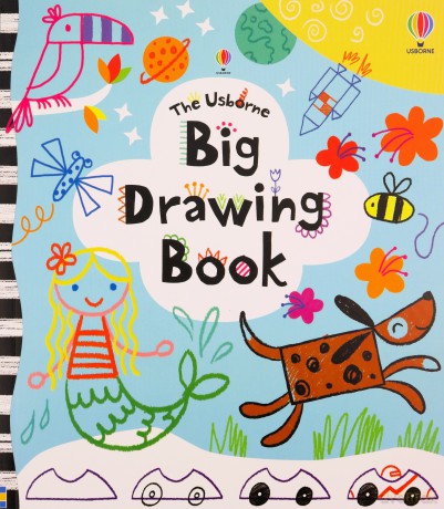 Big Drawing Book Usborne Drawing, Doodling and Colouring - Fiona Watt [KSIĄŻKA]