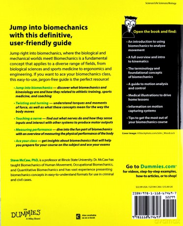 Biomechanics For Dummies - Steve McCaw [KSIĄŻKA]