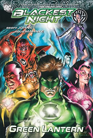 Blackest Night Green Lantern TP Green Lantern Graphic Novels Paperback - Geoff Johns [KOMIKS]