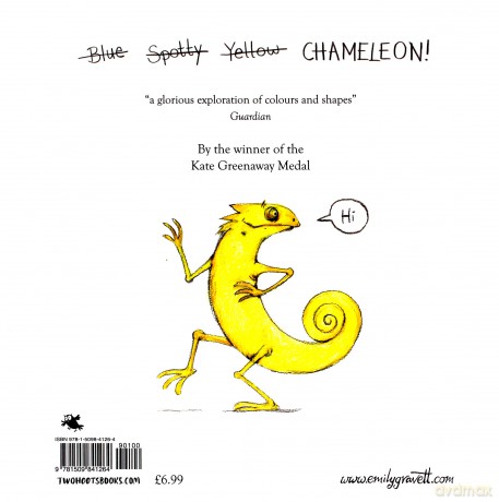 Blue Chameleon - Emily Gravett [KSIĄŻKA]