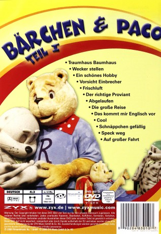 Bärchen Und Paco I [DVD]